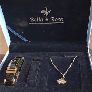 Watch and matching necklace
